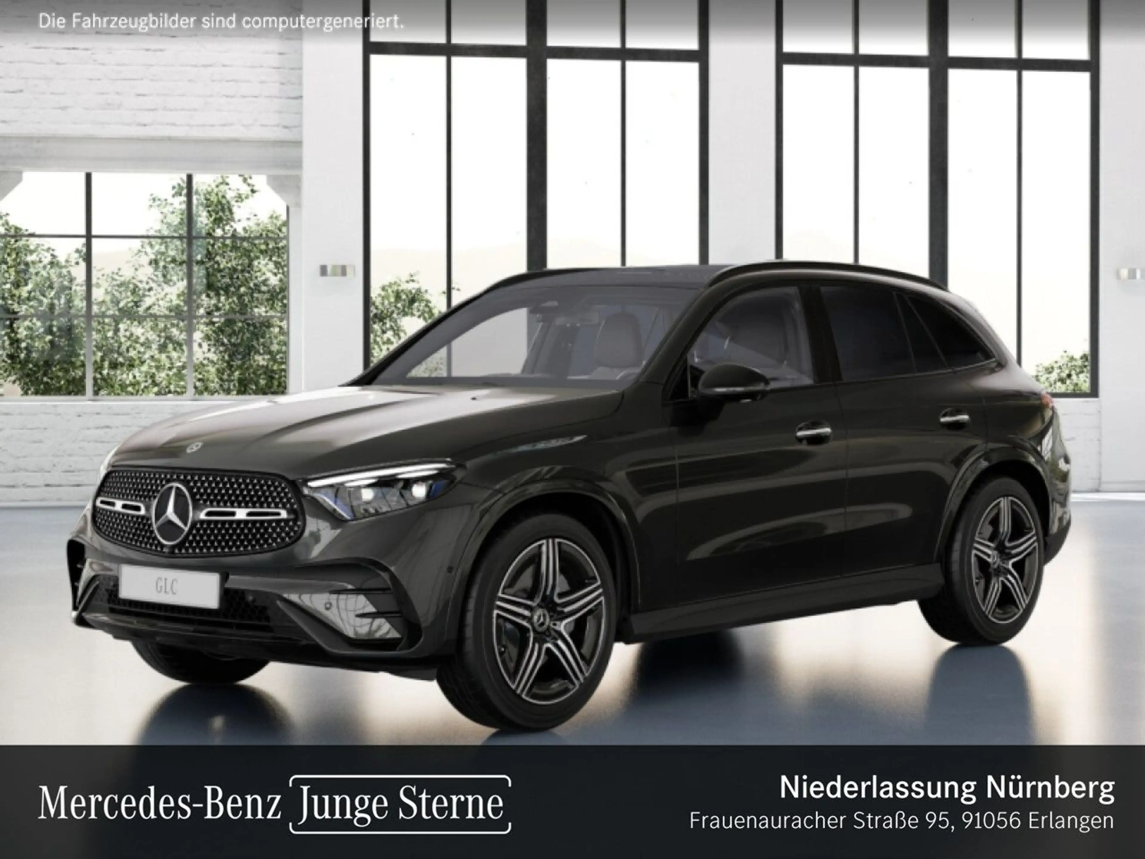 Mercedes-Benz GLC 220 d 4M AMG+NIGHT+PANO+360+AHK+STHZG+TOTW+9G — photo 13