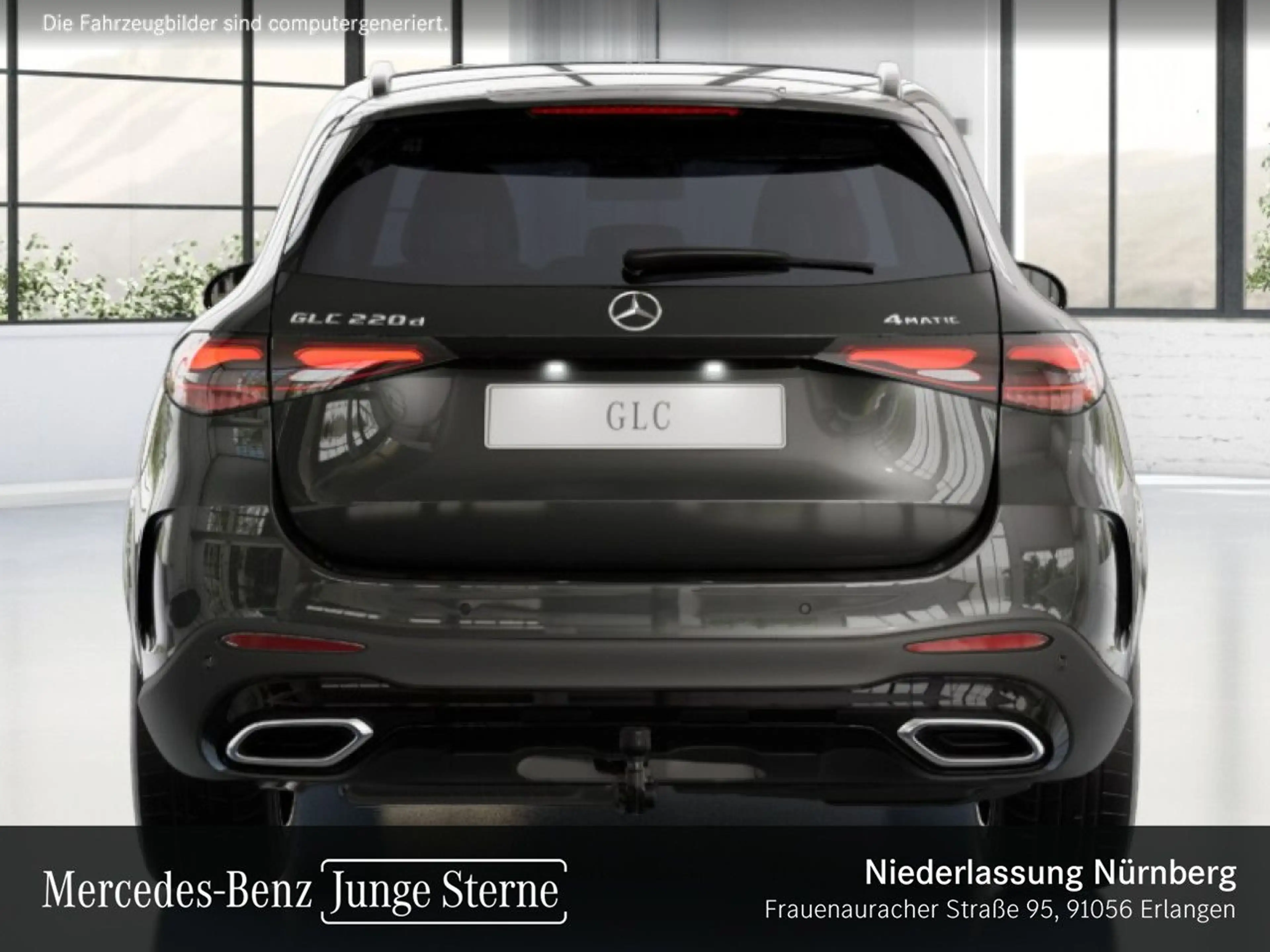 Mercedes-Benz GLC 220 d 4M AMG+NIGHT+PANO+360+AHK+STHZG+TOTW+9G — photo 8