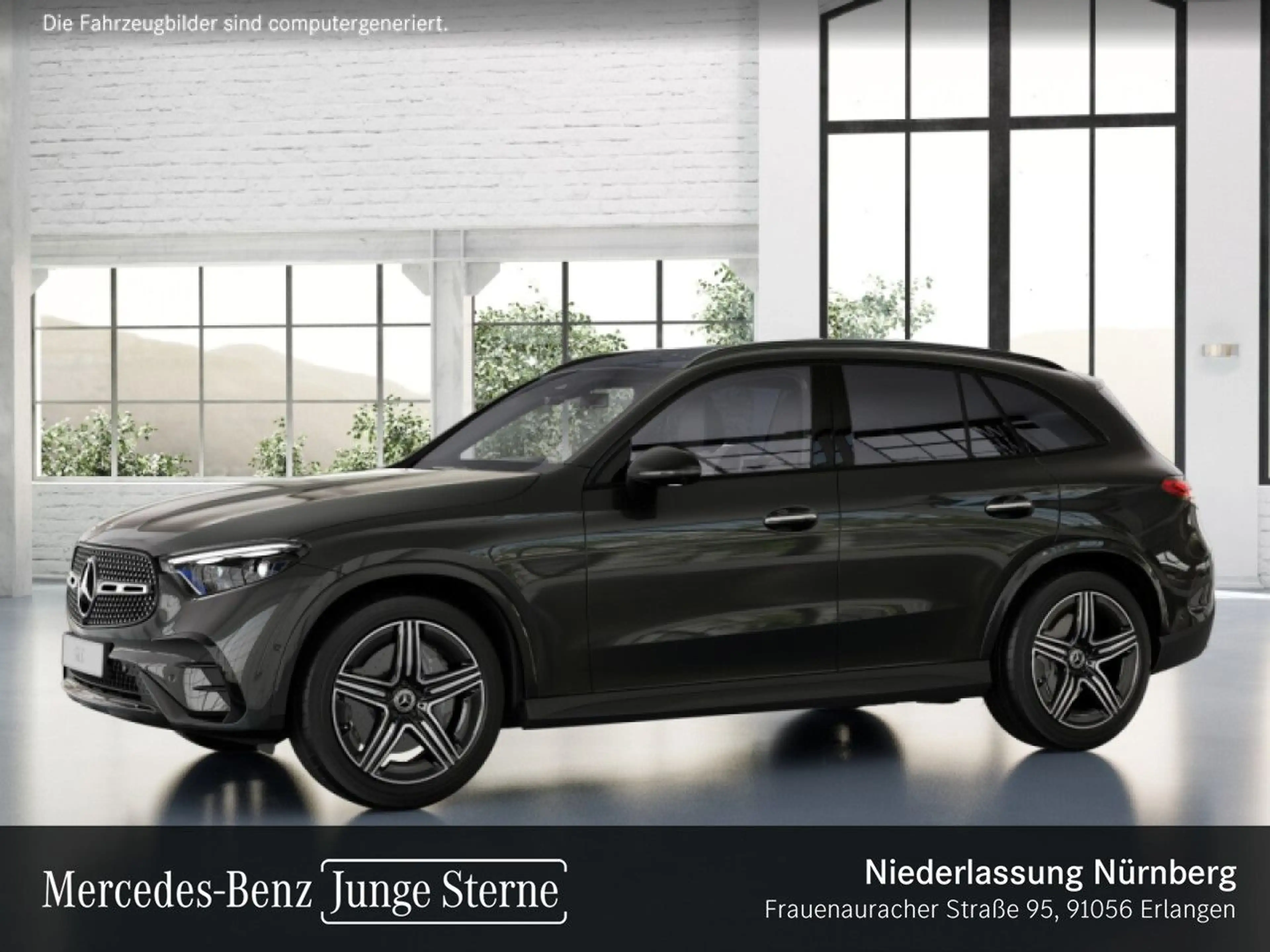 Mercedes-Benz GLC 220 d 4M AMG+NIGHT+PANO+360+AHK+STHZG+TOTW+9G — photo 3