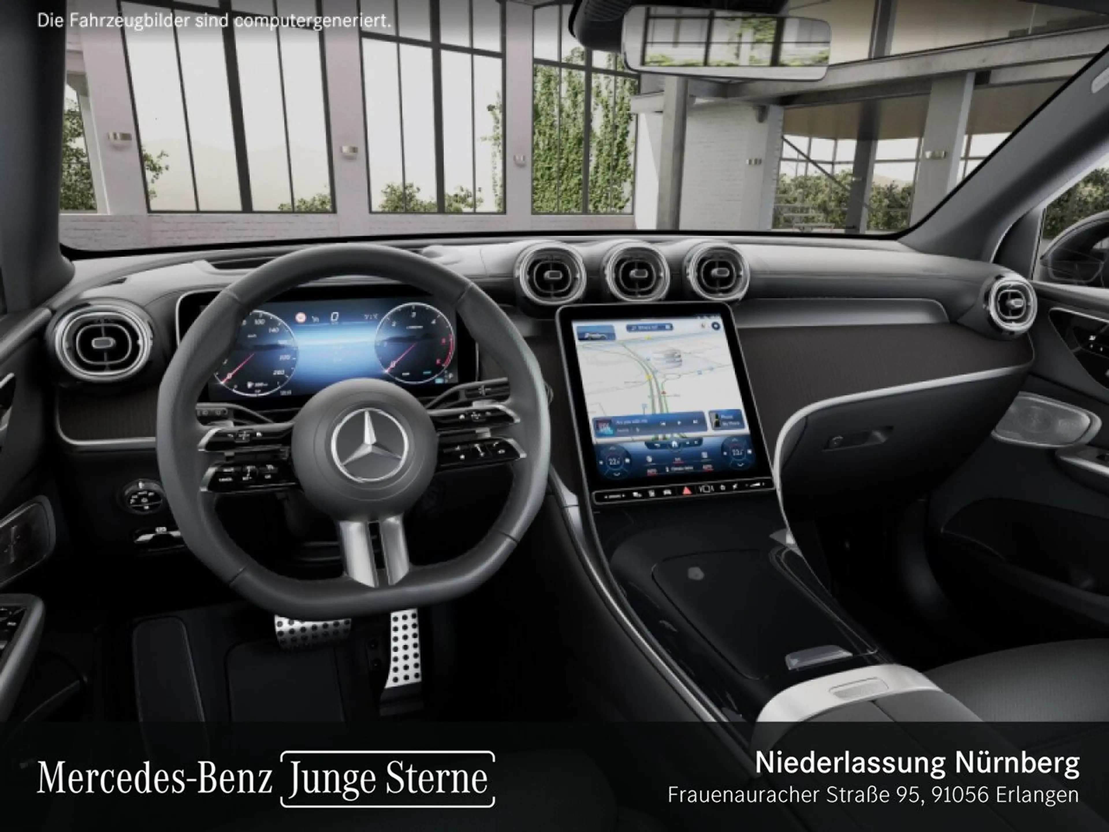 Mercedes-Benz GLC 220 d 4M AMG+NIGHT+PANO+360+AHK+STHZG+TOTW+9G — photo 9