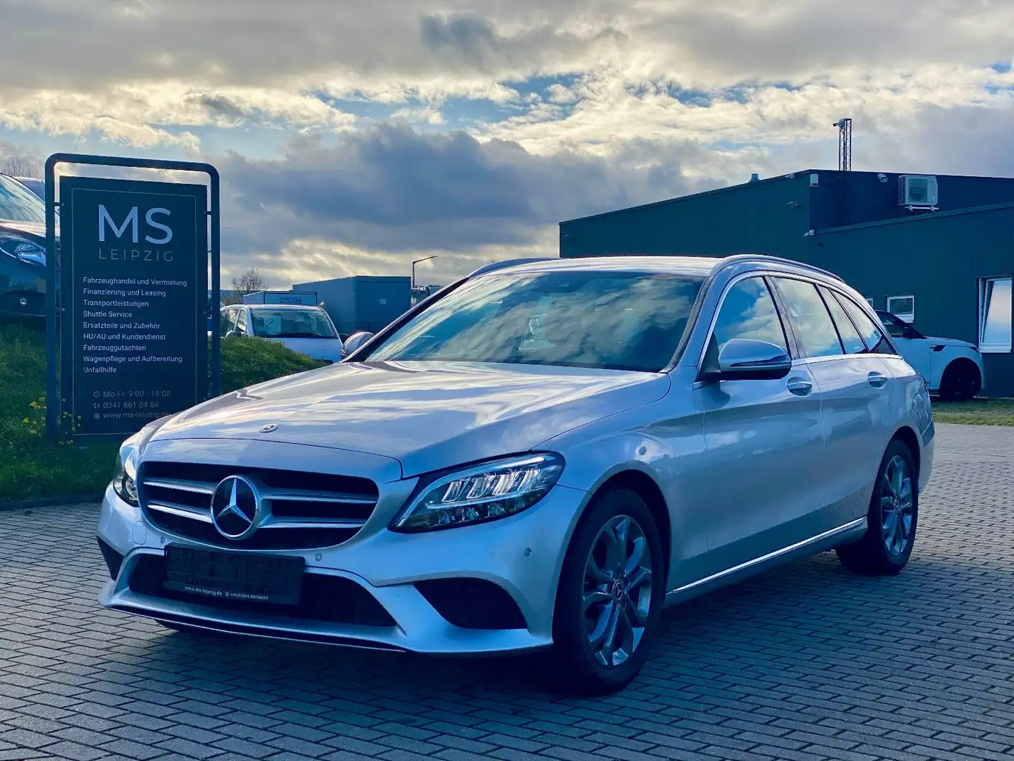 Mercedes-Benz C 200 T-Modell Avantgarde Navi Alu Argent - 1