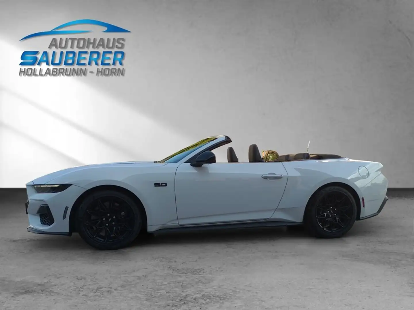 Ford Mustang CABRIO 5,0 Ti-V8 AUTOMATIK Weiß - 2