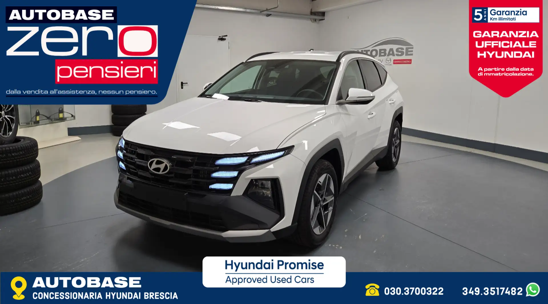 Hyundai TUCSON 1.6 t-gdi 48V Business 2wd mt Wit - 1