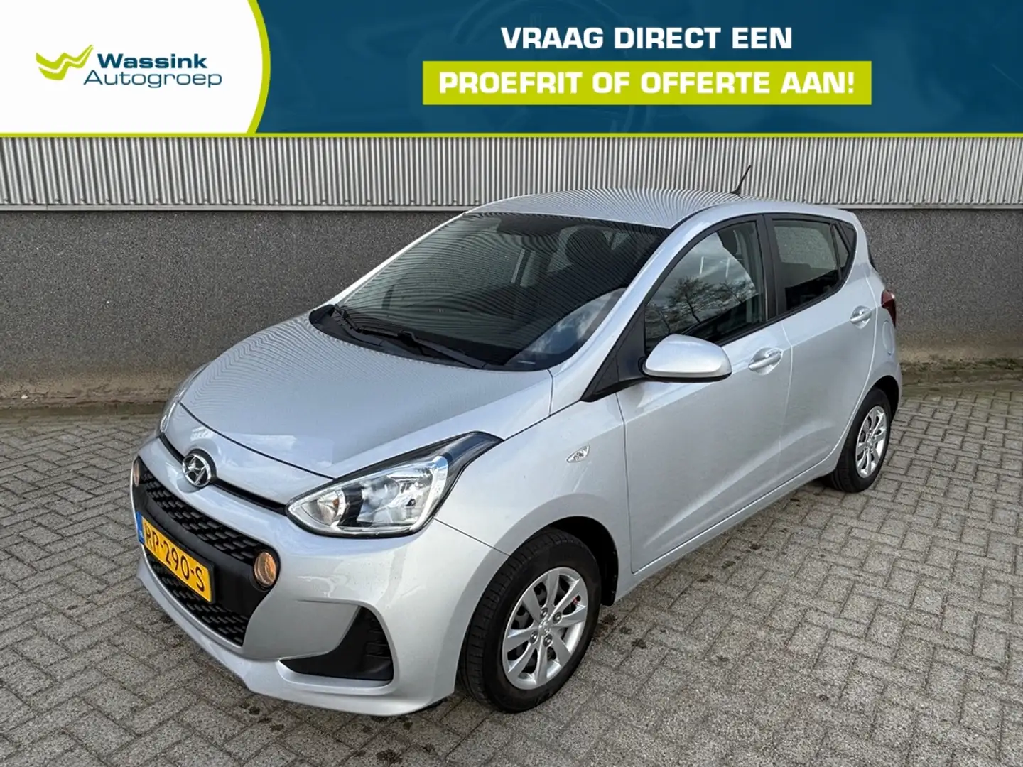 Hyundai i10 1.0i Blue 66pk Comfort | Airconditioning | Cruise Grijs - 1