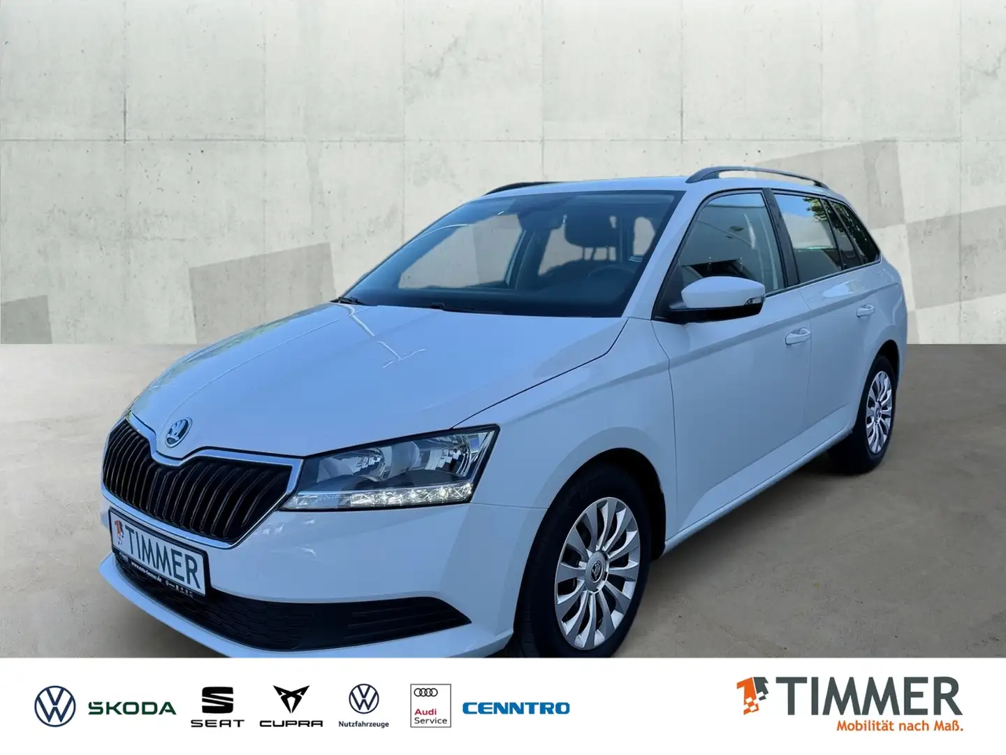 Skoda Fabia III Combi 1.0 TSI *SHZ *NAVI *TEMPO *PDC *KLIMA * Weiß - 1