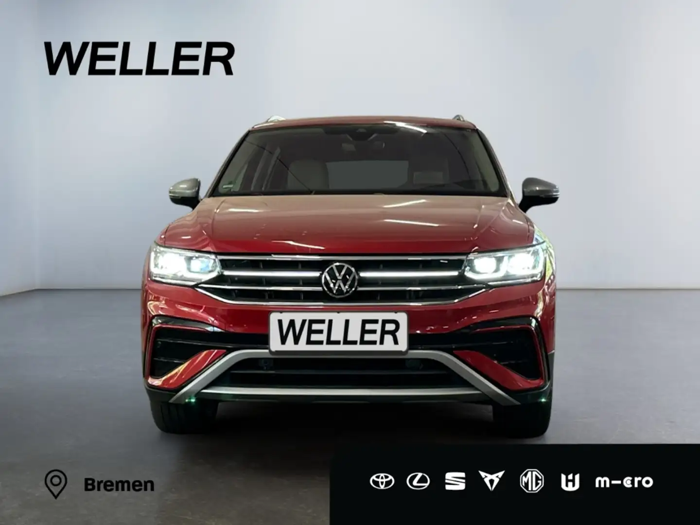Volkswagen Tiguan Allspace 2.0 TSI 4M DSG Elegance *AHK*360* Rot - 2