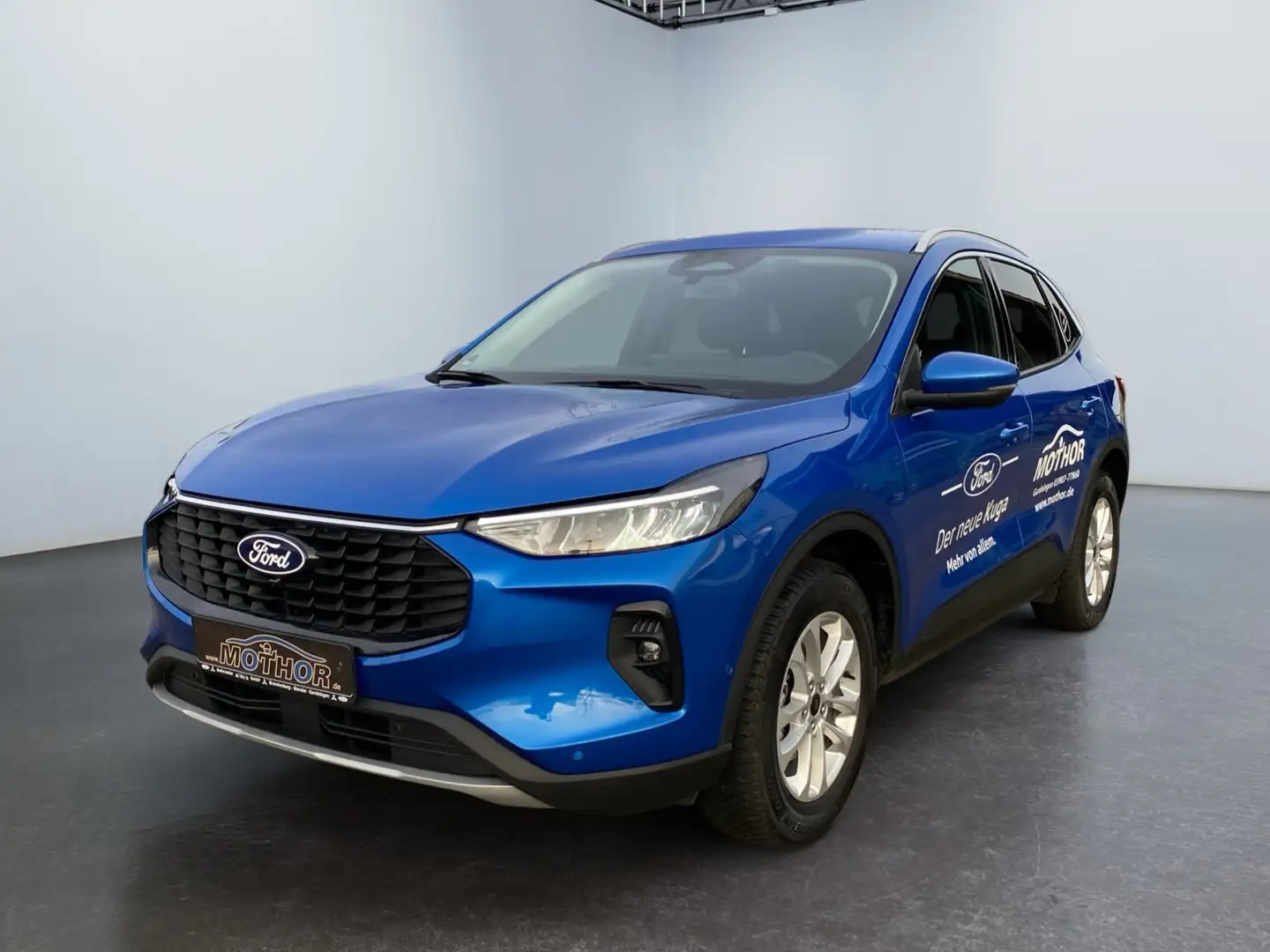 Ford Kuga Titanium 2.5 Duratec FHEV ACC PDC NAV KAM360 Blau - 2