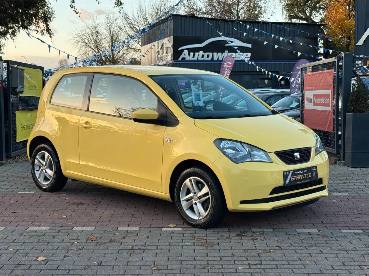 SEAT Mii Style Salsa*Automatik*Klima*CarPlay* Jaune - 1