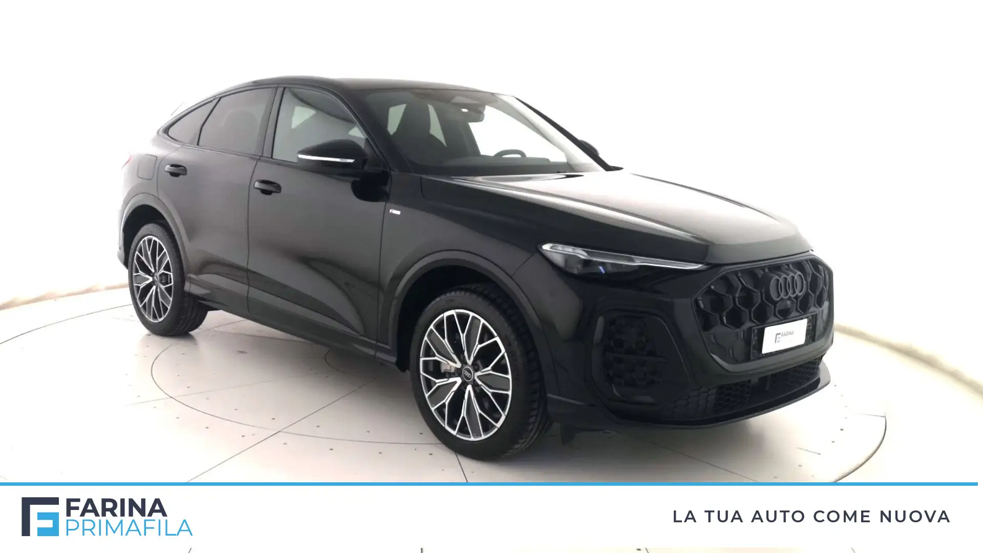 Audi Q5 Sportback 40 2.0 tdi mhev 12V S line quattro s-tronic Nero - 2