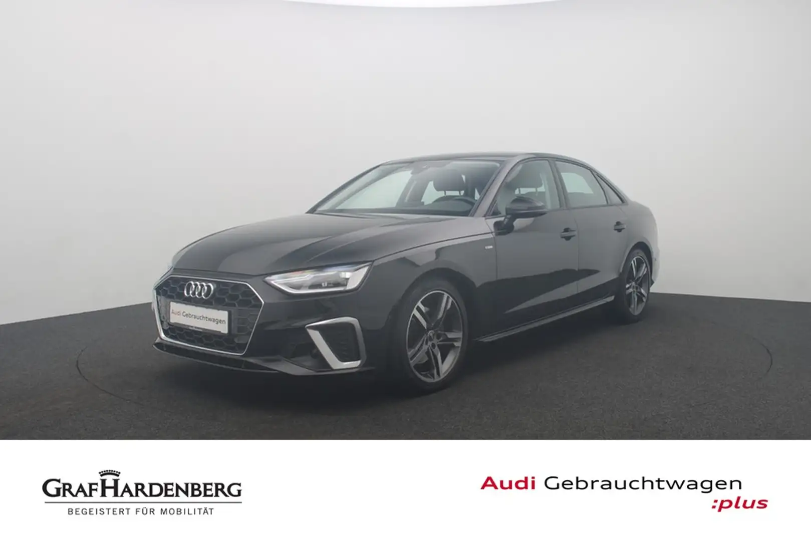 Audi A4 Lim. 30 TDI S line Virt.Cockpit Navi DAB Schwarz - 1