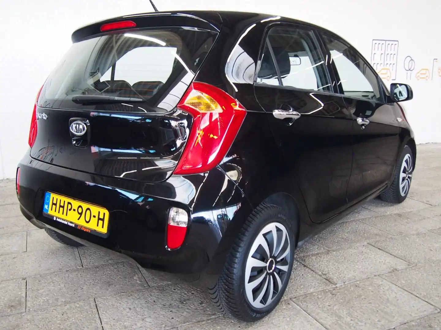 Kia Picanto 1.0 CVVT Comfort Pack Airco (APK:Nieuw) Incl.Garan Noir - 2