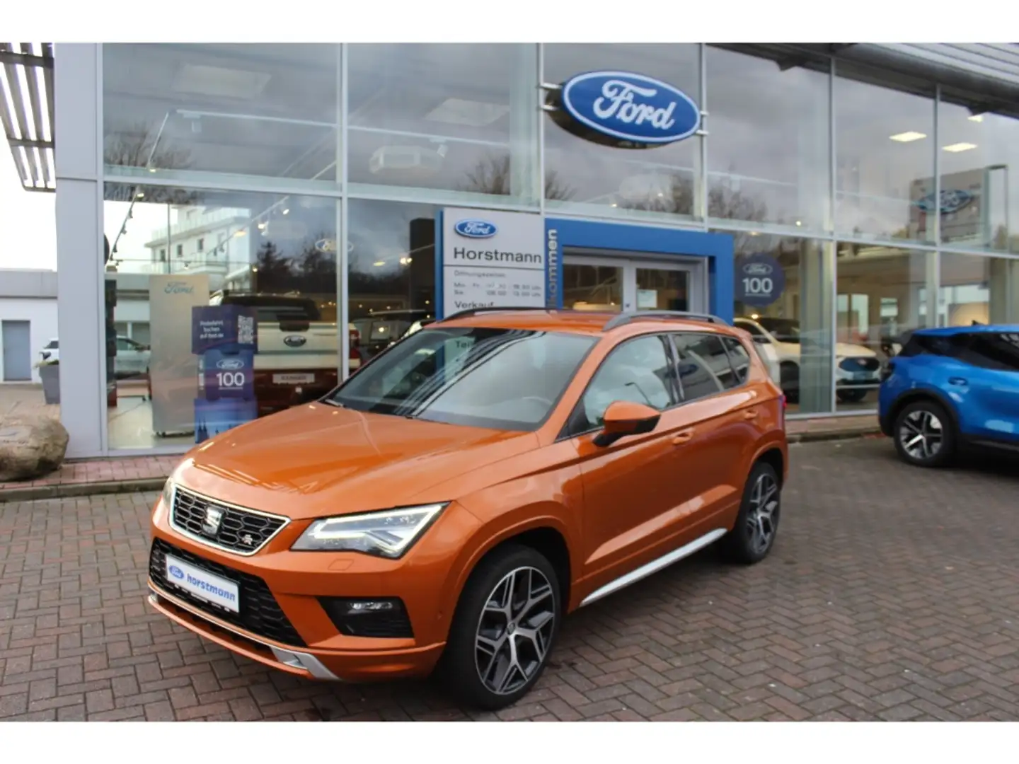 SEAT Ateca FR, AUTOMATIK, LED, PDC, NAVI, 19''LM, RFK Orange - 1