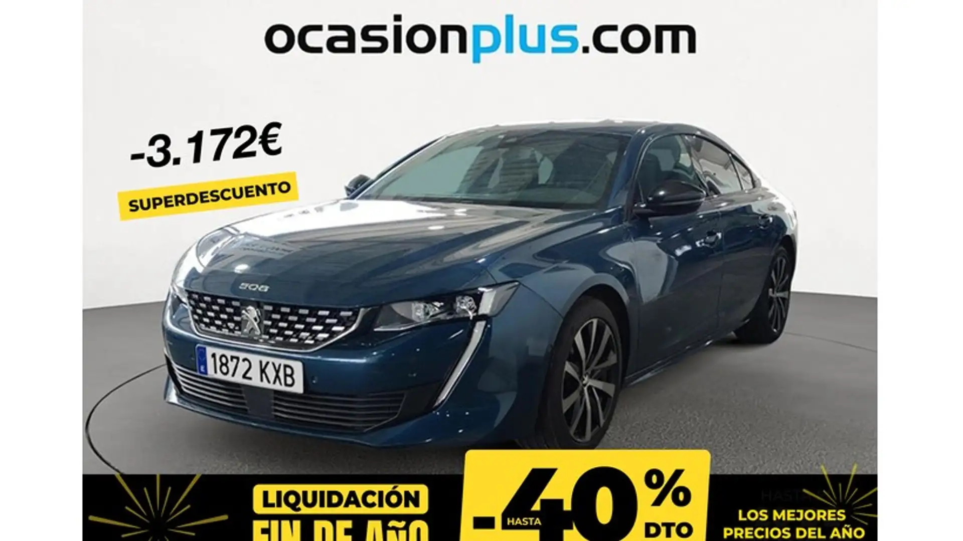 Peugeot 508 1.5BlueHDi S&S GT Line EAT8 130 Bleu - 1