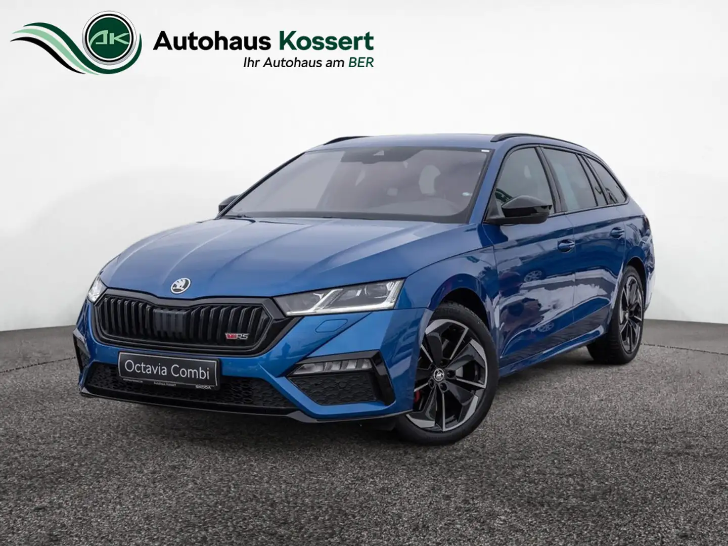 Skoda Octavia Combi RS 2.0 TSI KEYLESS PDC SHZ LED Blauw - 1
