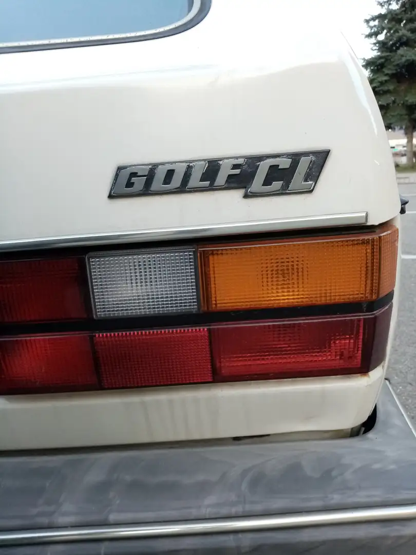 Volkswagen Golf OLDTIMER - Golf 1 mit H Zulassung Weiß - 1