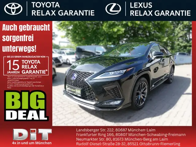 Lexus RX 450h F Sport Top zuverlässiger SUV