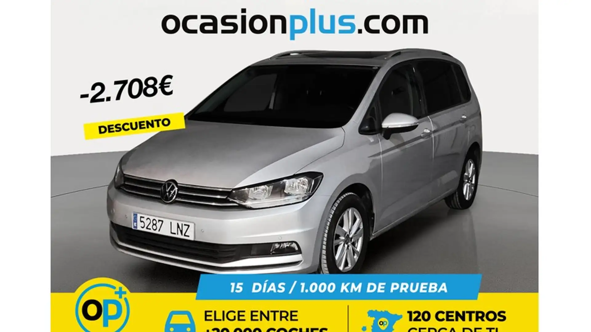 Volkswagen Touran 2.0TDI CR BMT Advance DSG7 110kW Argent - 1