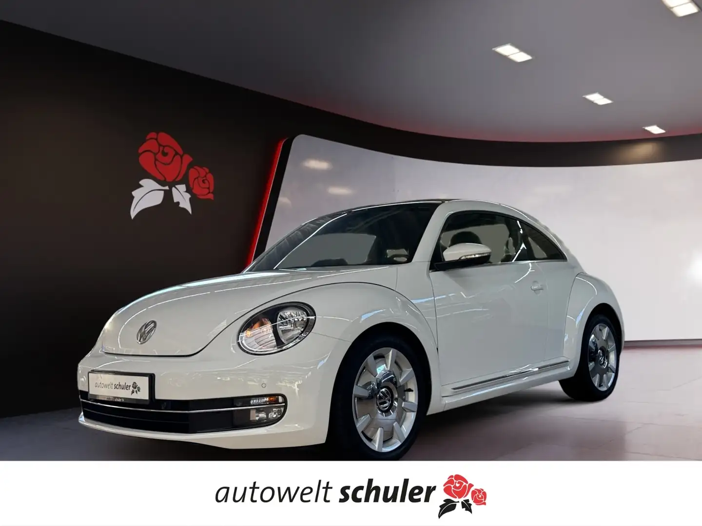 Volkswagen Beetle 1.2 TSI Design Pano Navi SHZ PDC Blanco - 1