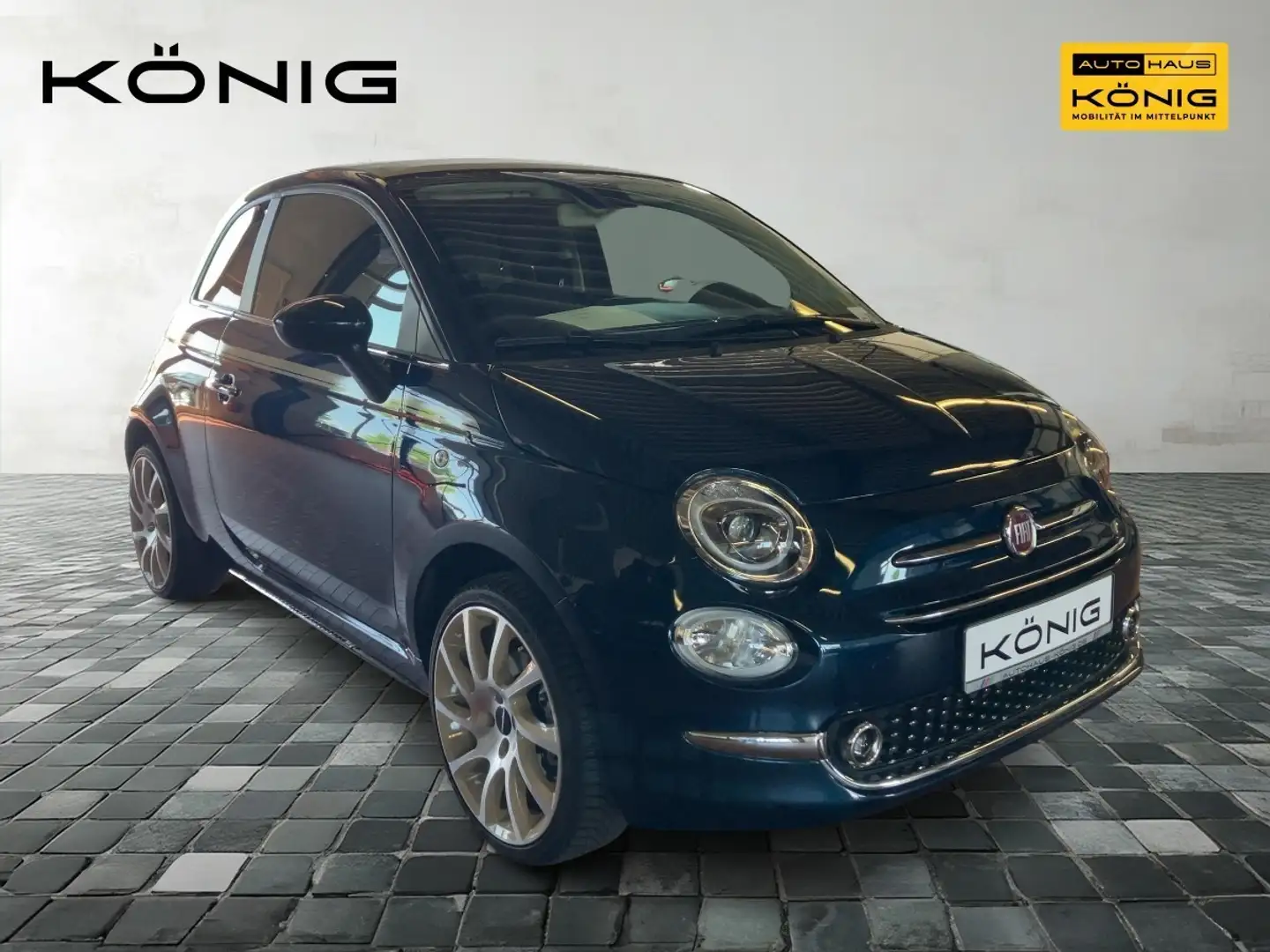 Fiat 500C DolceVita by Irmscher Allwetterreifen Blau - 2