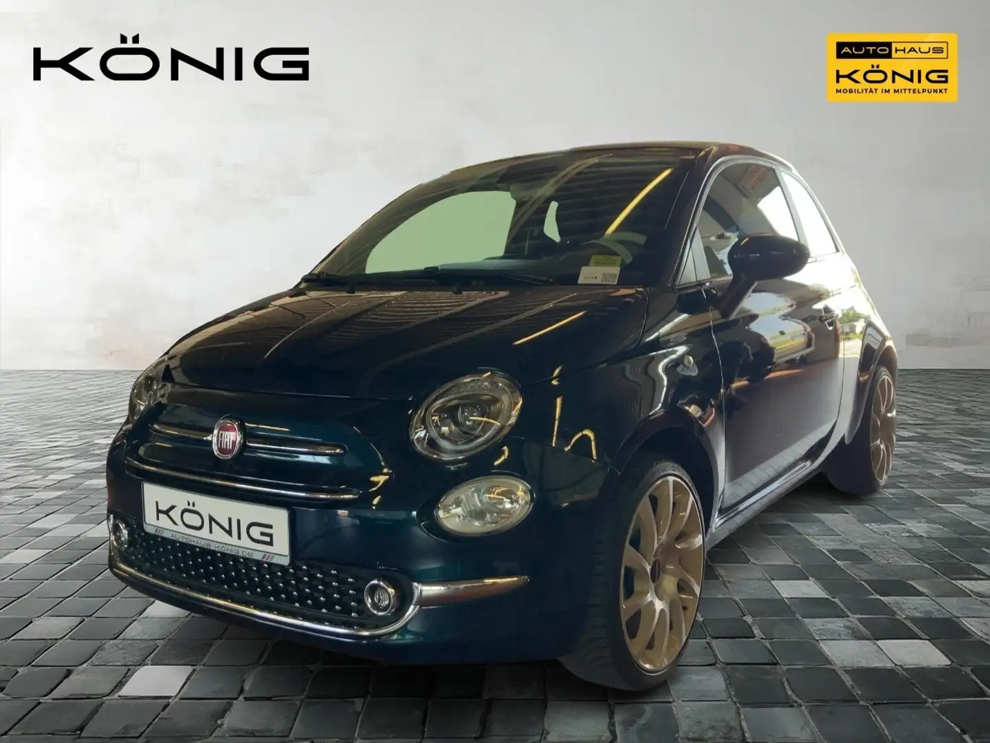 Fiat 500C DolceVita by Irmscher Allwetterreifen Blau - 1