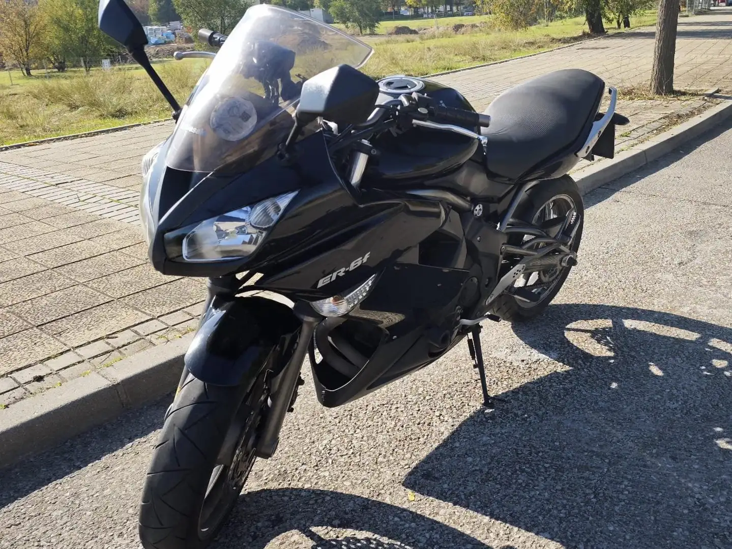 Kawasaki ER - 6 F EX650 Negro - 1
