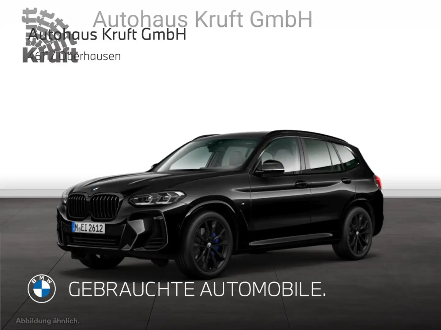BMW X3 xDrive30d M SPORT+STANDHZ+KAMERA+AHK+HIFI Schwarz - 2
