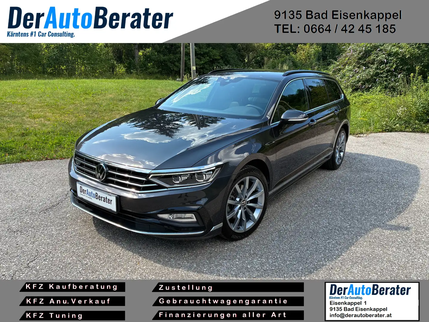 Volkswagen Passat Variant R-Line TDI DSG *IQ LIGHT*AHK*VIRTUAL* Grau - 1
