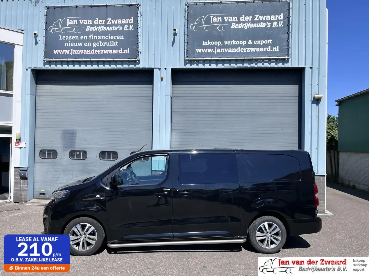 Peugeot Expert 231L 2.0 BlueHDI 120 PK Dubbele cabine 2 x schuifd Noir - 1
