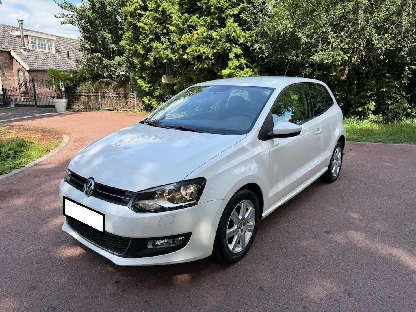 Volkswagen Polo Polo 1.4 Bifuel Trendline Blanc - 1