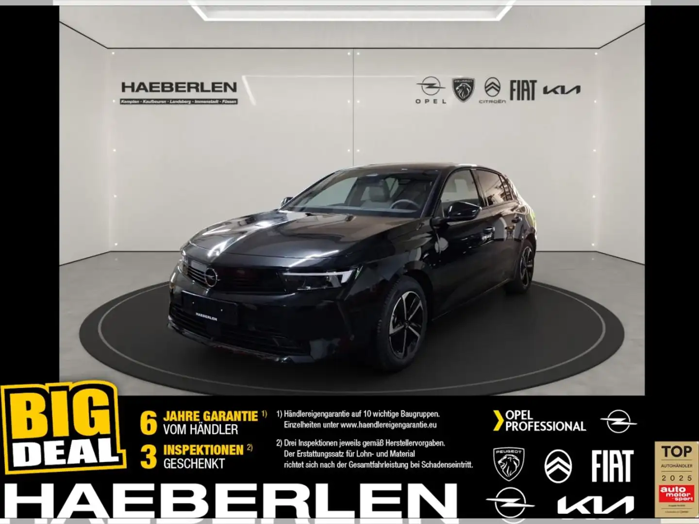 Opel Astra Edition 🔥 inkl. Allwetterreifen auf Alufelge und  Schwarz - 1