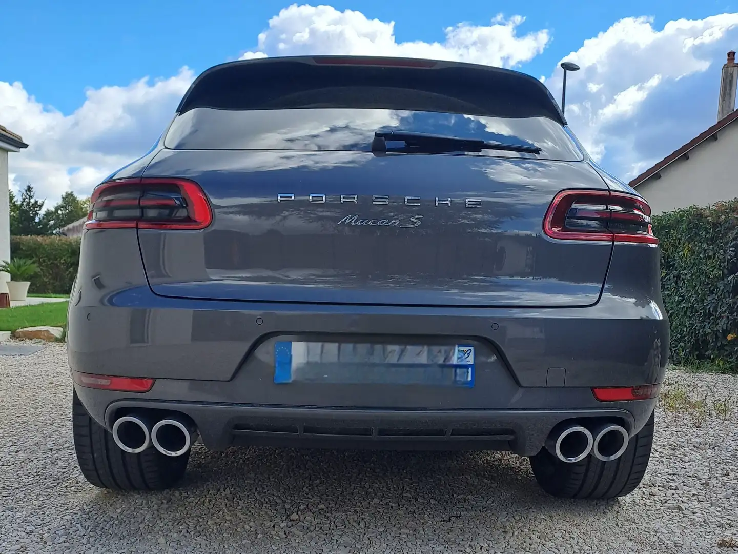 Porsche Macan Diesel+3.0+V6+258+ch+S+PDK Gris - 1