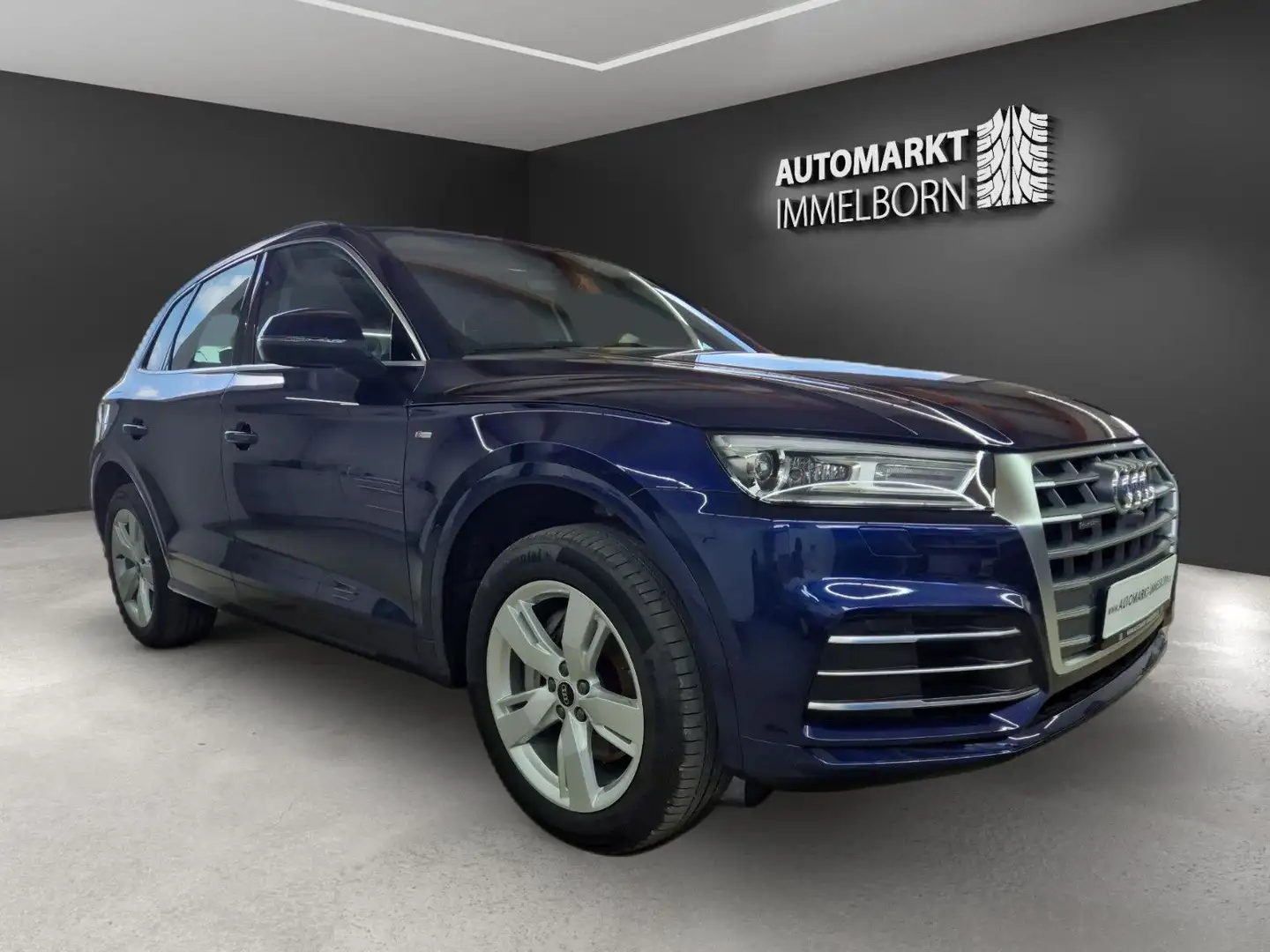 Audi Q5 50 e qu S Line Volleder*19*LED*Navi*360°*VKZ* Blau - 1