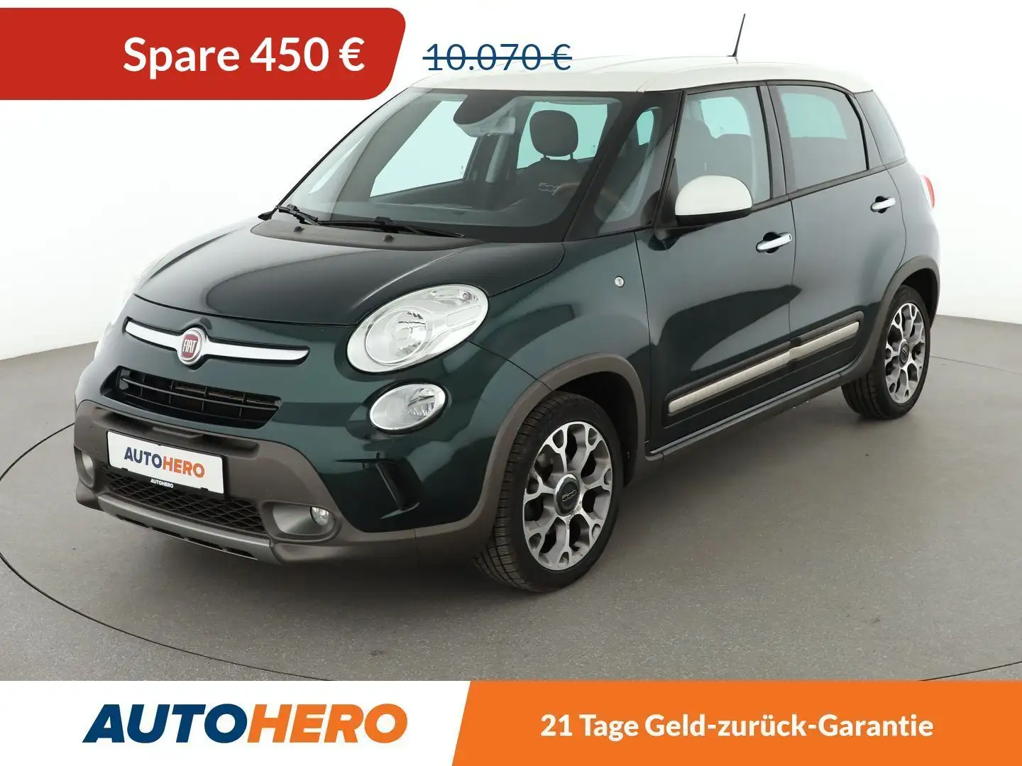 Fiat 500L 1.4 Trekking Rock N Road Edition*NAVI*PDC*KLIMA* Grün - 1