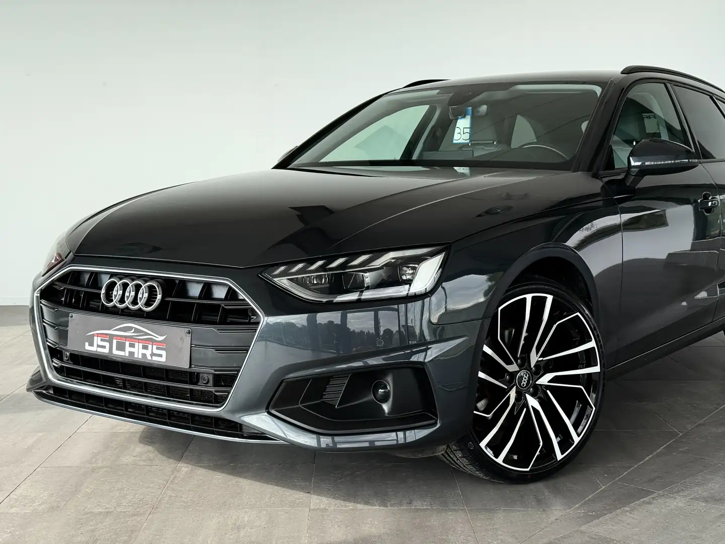 Audi A4 BREAK 2.0TDi SPORT-1ERPRO-COCKPIT-CUIR-CAMERA-PDC Gris - 2