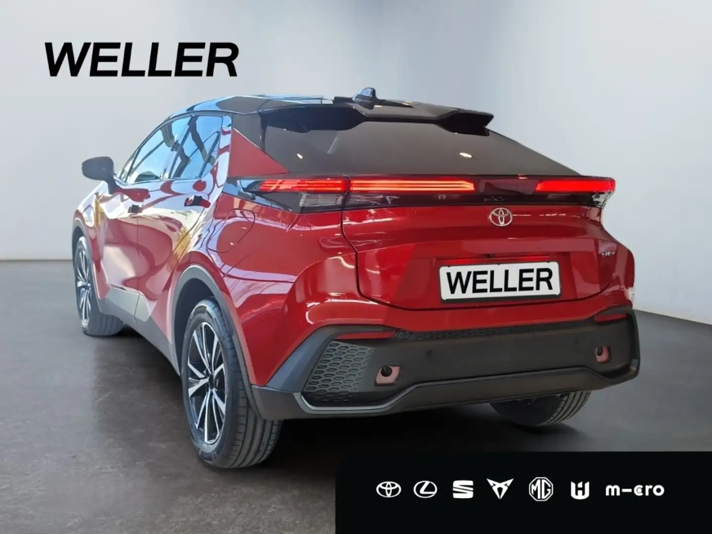 Toyota C-HR 2.0 Plug-in-Hybrid Teamplayer *LED*el Heck* Roşu - 2