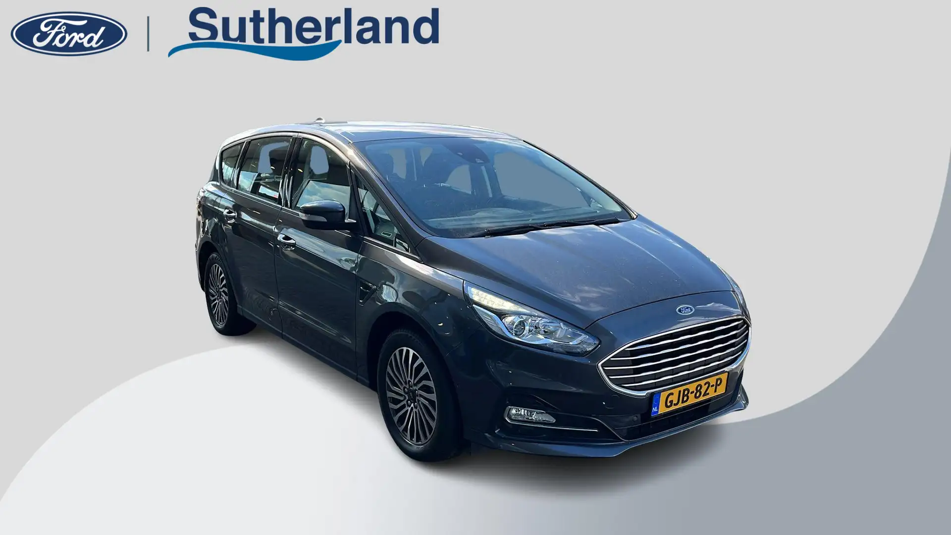 Ford S-Max 2.5 Hybride Connected 190pk | Sync 3 Navi | Stoelv Grijs - 1