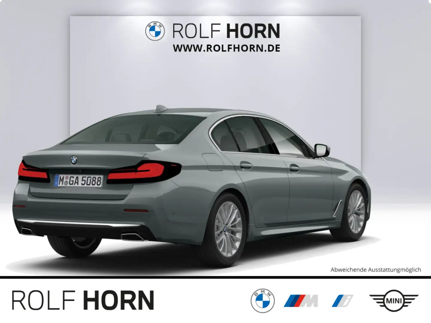 BMW 530 d xDrive Luxury Line RKam Navi HeadUp Standhz Grau - 2