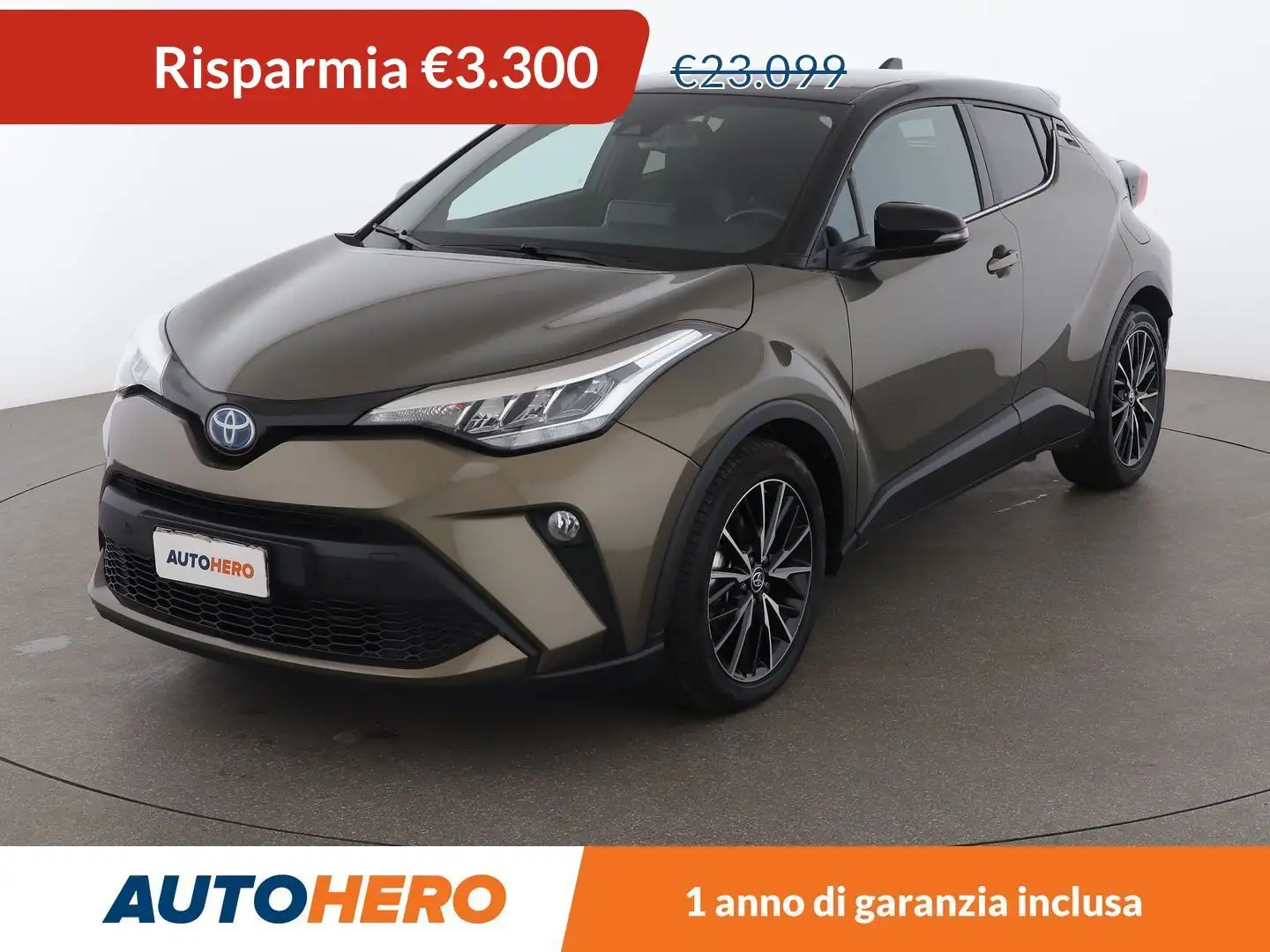 Toyota C-HR 2.0 Hybrid Trend FHEV Grün - 1