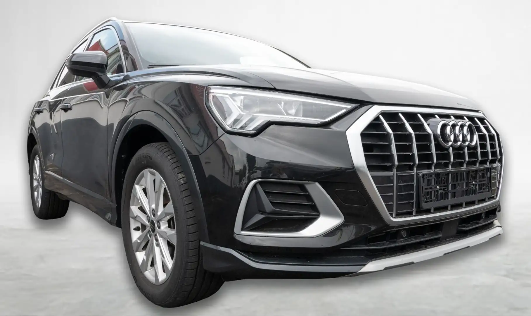 Audi Q3 35 TDI 150 ch S tronic 7 Advanced Faible Kms Noir - 1