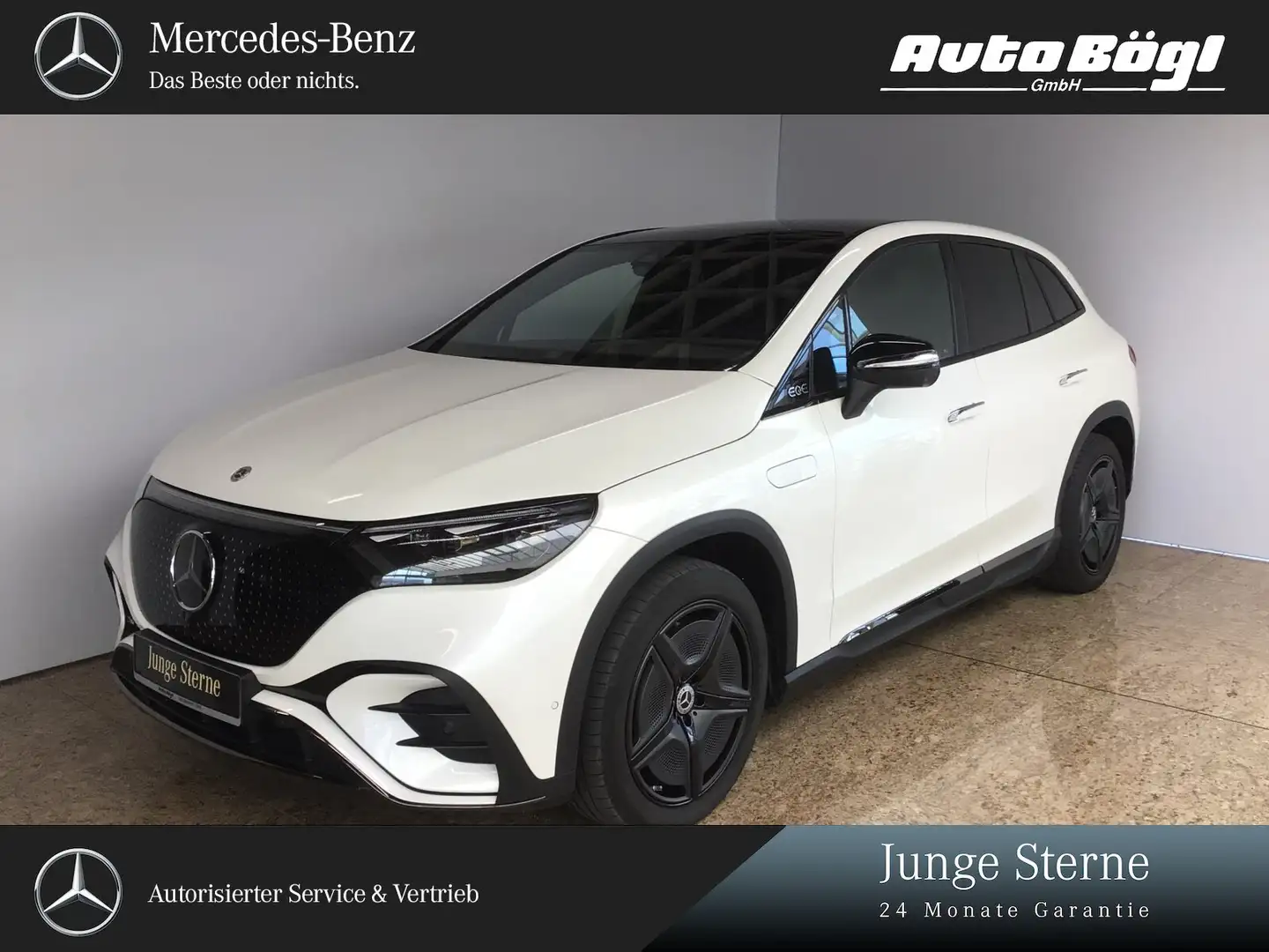 Mercedes-Benz EQE 350 4M SUV 2xAMG/Night/Pano/HAL/360°/Burm/WP AMG Line Weiß - 1