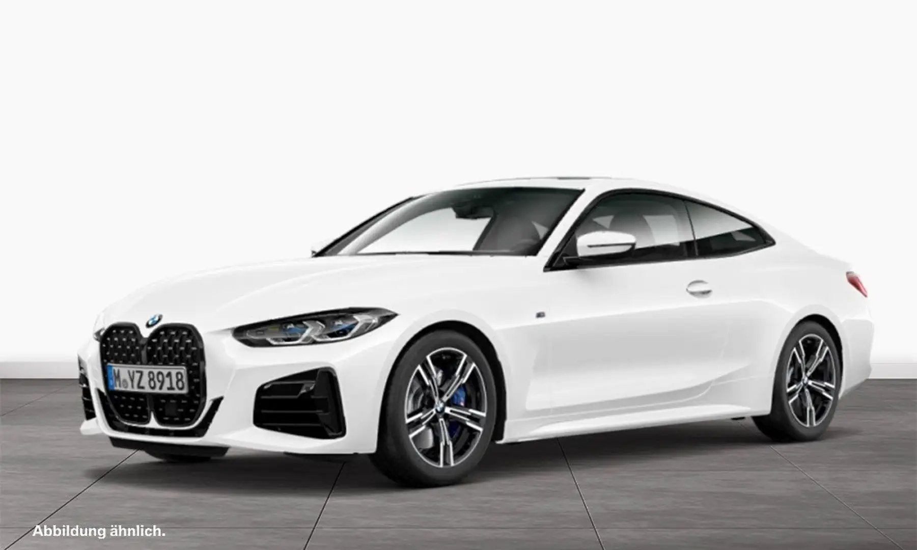 BMW 440 M440d xDrive Coupé Head-Up HK HiFi DAB LED WLAN Weiß - 1