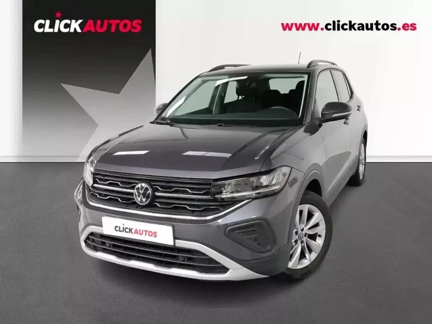 Volkswagen T-Cross 1.0 TSI Más 70kW Gris - 1