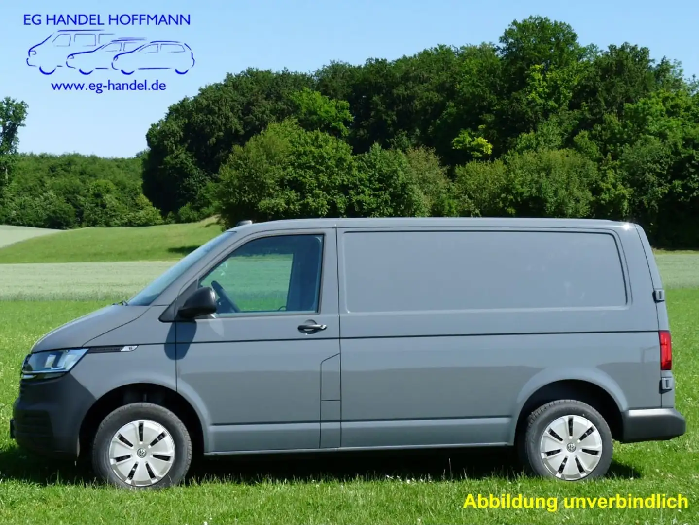 Volkswagen T6.1 Transporter T6.1 Kasten Flügel PDC GRA APP-Connect SOFORT Gris - 1