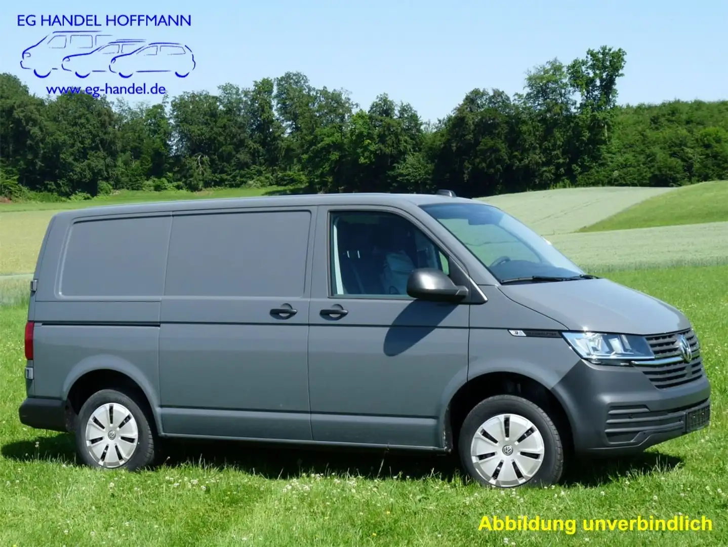 Volkswagen T6.1 Transporter T6.1 Kasten Flügel PDC GRA APP-Connect SOFORT Gris - 2