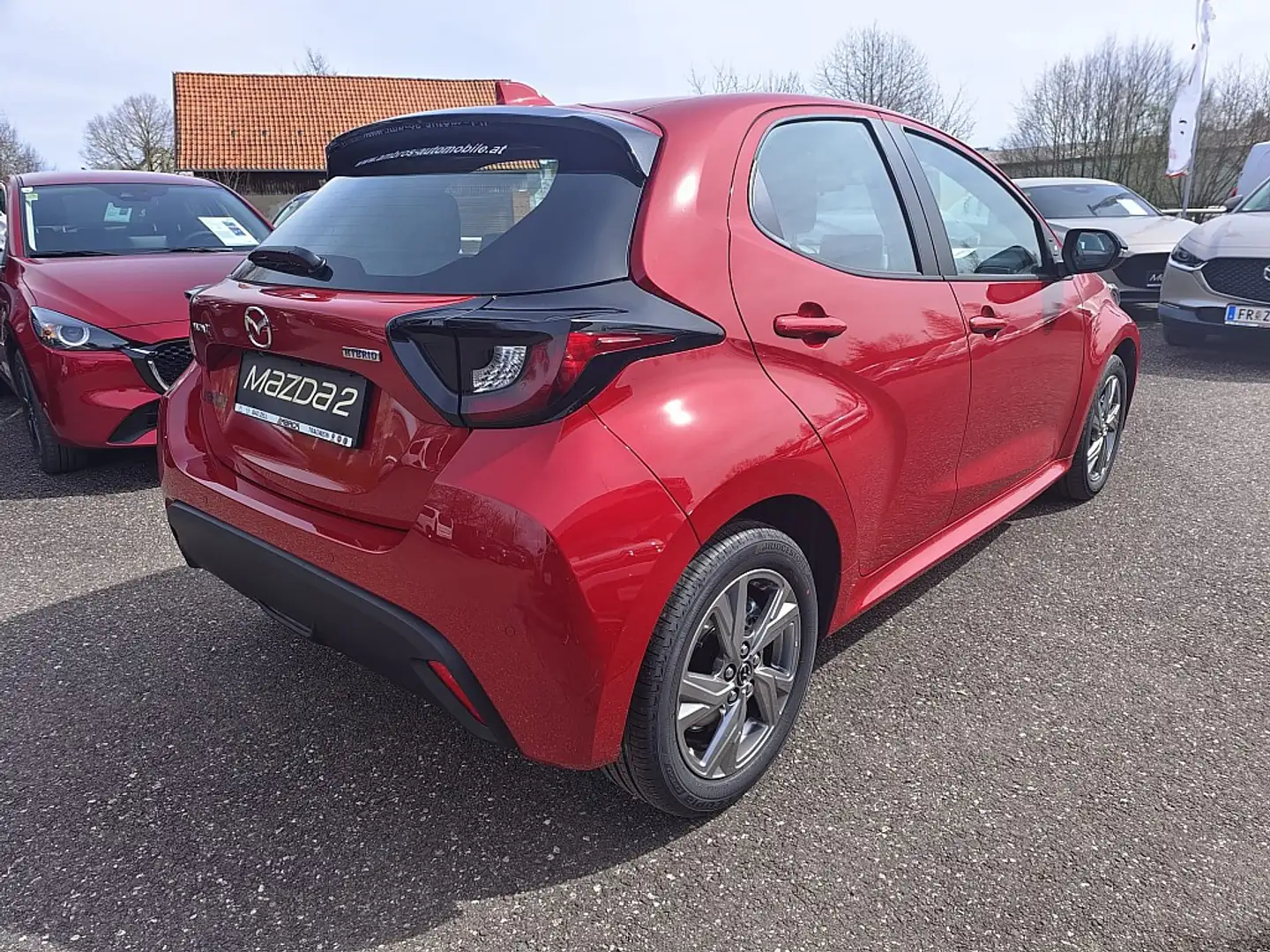 Mazda 2 Mazda2 Hybrid Exclusive Line Aut. FRÜHJAHRS-LAG... Rot - 2