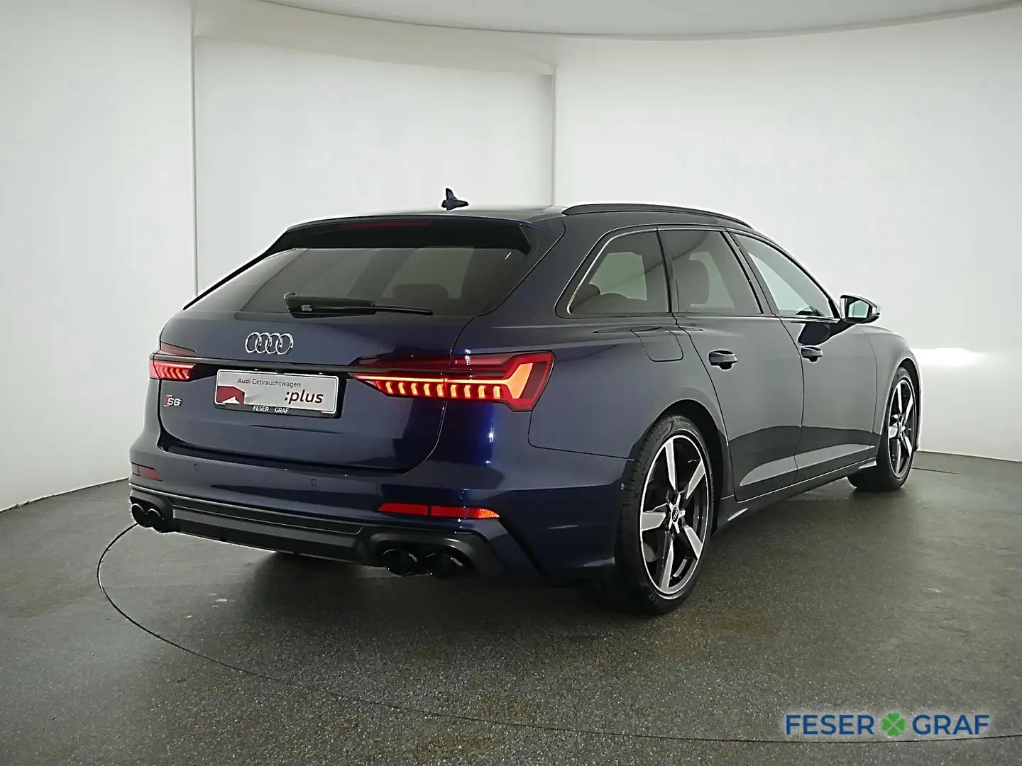 Audi S6 Avant 3.0TDI quattro Head up/Navi/Matrix/Pano Azul - 2