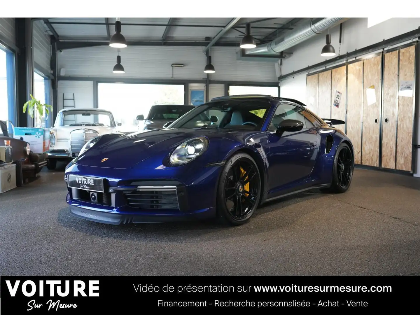Porsche 911 992 Coupe 3.8 Turbo S PDK 650 cv - Approved 07-27 - Lift - Carbone Bleu - 1