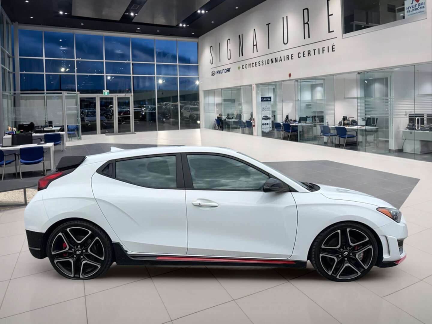 2022 Hyundai Veloster N 2.0L TURBO MANUELLE CUIR/TISSU, NAV +++ — снимка 4