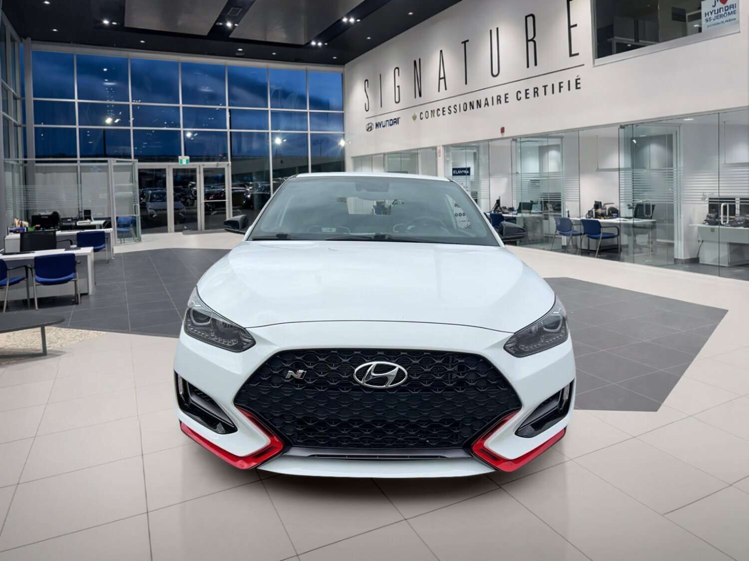 2022 Hyundai Veloster N 2.0L TURBO MANUELLE CUIR/TISSU, NAV +++ — снимка 2