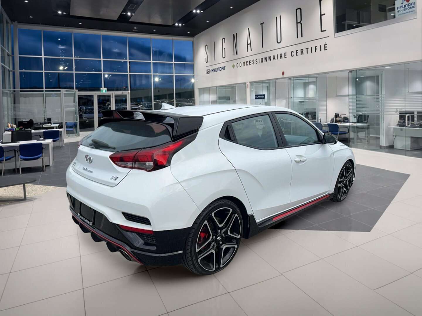 2022 Hyundai Veloster N 2.0L TURBO MANUELLE CUIR/TISSU, NAV +++ — снимка 5